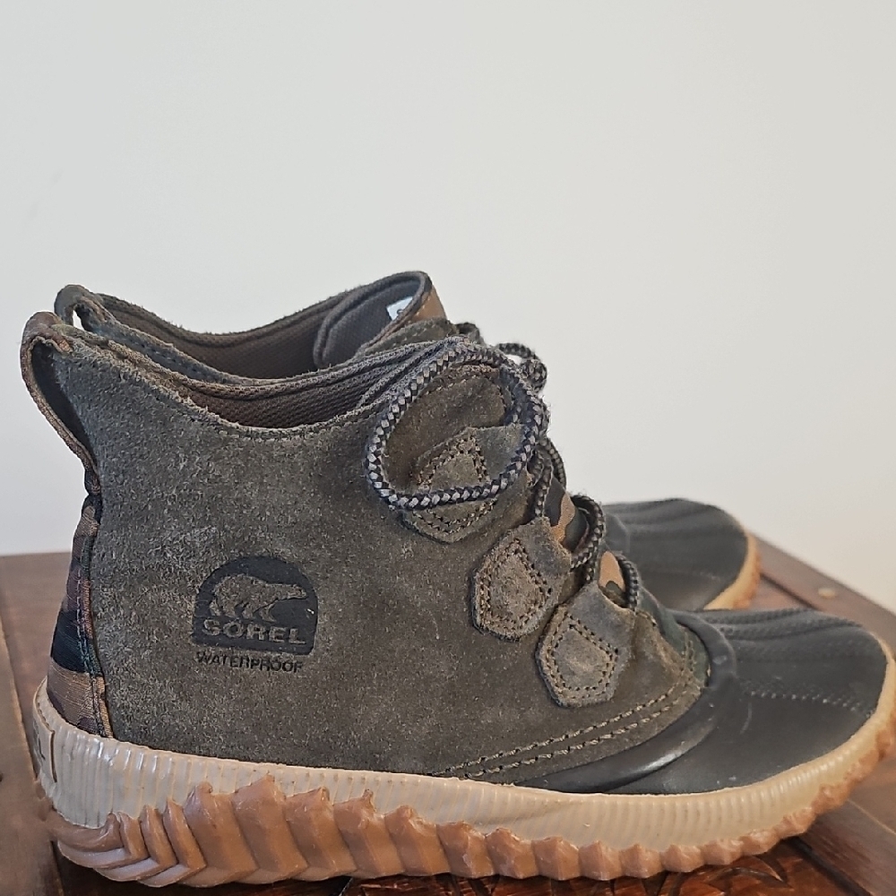 Sorel Out N About Plus Camo Boot - Women's Alpine Tundra Size 7 - Picture 9 of 10